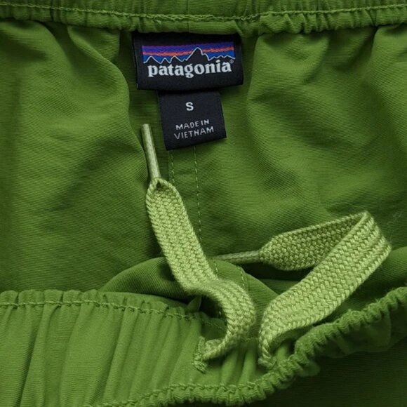 Patagonia Barely Baggies Green Shorts | Size Small - Picture 5 of 6